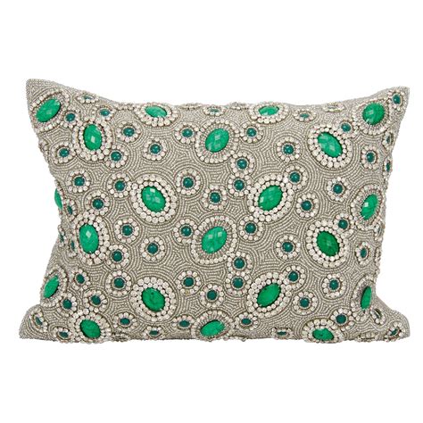 Handmade of pure cotton with a removable polyester fill and hidden zipper closure. . Mina victory pillows